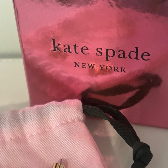 Kate Spade New York Ready Set Bow Gift Set Rose Gold Earring Necklace Set - Picture 5 of 5